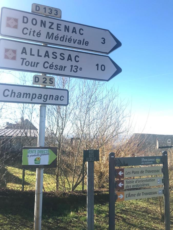 Chambres D'Hotes L'Ame De Travassac Donzenac Kültér fotó